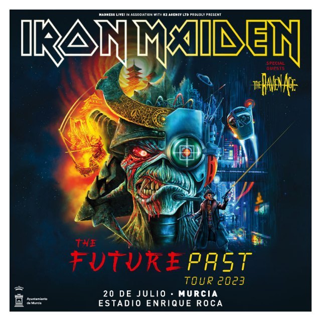 Reforzarán el servicio de tranvía por el concierto de Iron Maiden en Murcia