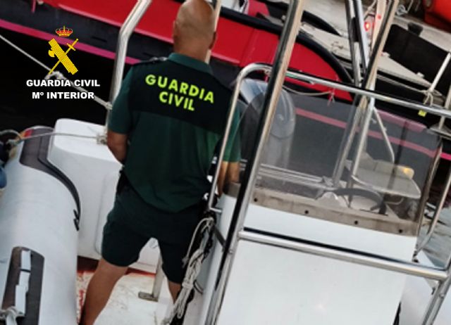 La Guardia Civil detecta la pesca ilegal en aguas de El Gorguel-Cartagena