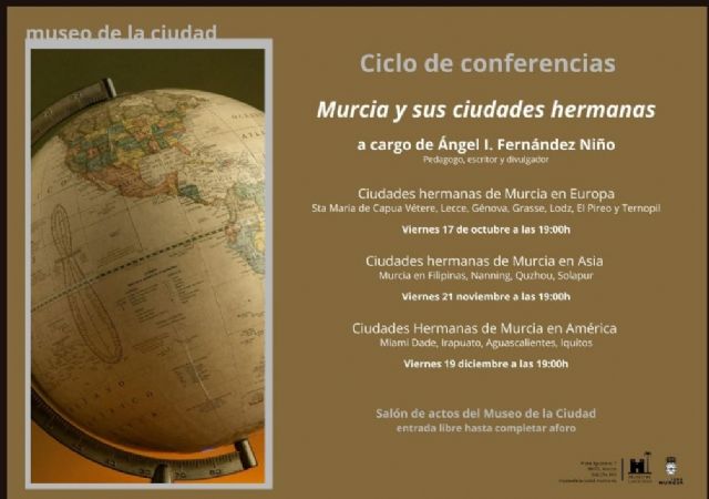 El Museo de la Ciudad acoge un viaje cultural por Europa, Asia y América a través de un ciclo de conferencias