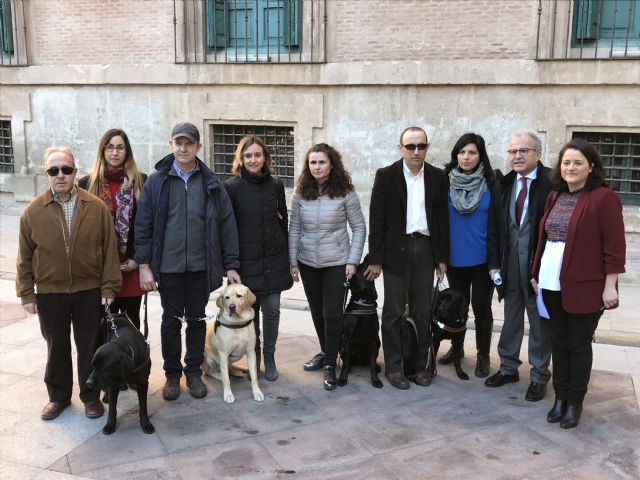 Una campaña en centros educativos, de hostelería y ocio dará a conocer el papel de los perros de asistencia con las personas con discapacidad