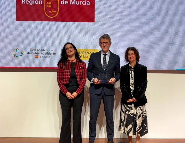 Los premios Audaz distinguen a la Agencia Tributaria de la Región como la más innovadora y transparente entre una treintena de proyectos de 13 comunidades autónomas