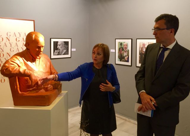 Una Ramón Gaya ´muy real´ recibe a los visitantes a su Museo