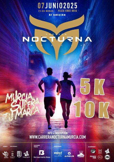 El 7 de junio, la noche de Murcia vuelve a citarse con la Running Challenge