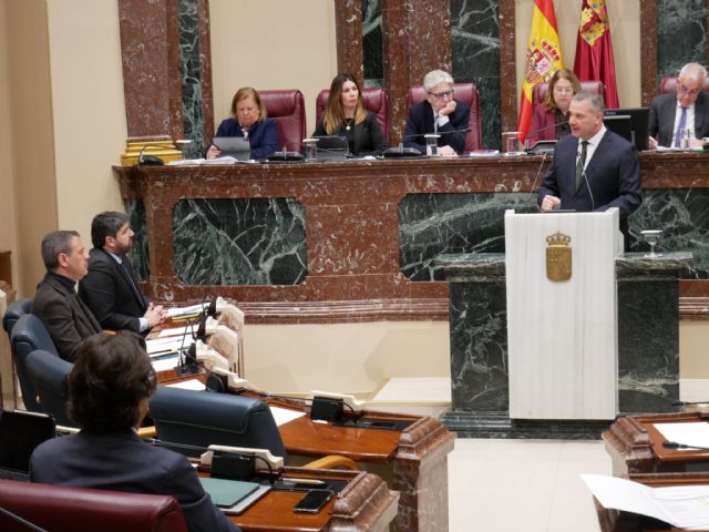 Segado: 'El PSOE pretende que la Región de Murcia firme el descenso de categoría en financiación sin haber jugado ningún partido'