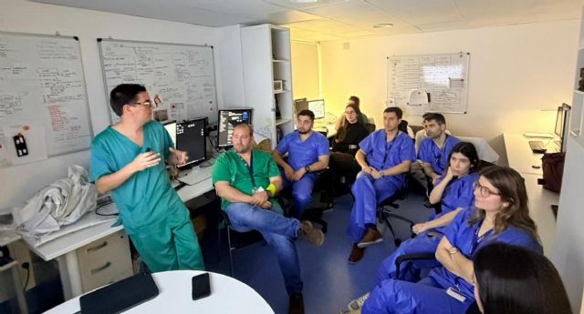 La Arrixaca acoge una sesión docente sobre tratamiento del ictus dentro de la NeurOlimpiada nacional de neurointervencionismo