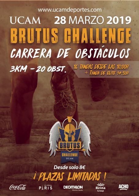 La UCAM organiza la I Brutus Challenge-Carrera de obstáculos