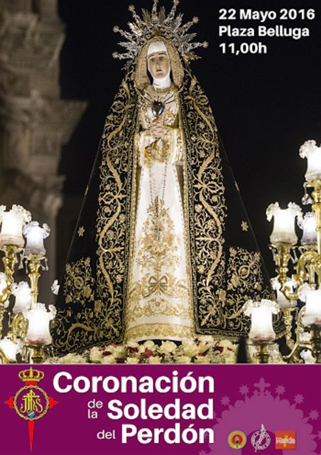 La Cofradía del Perdón celebra su 120 aniversario, con la coronación canónica de la Virgen de la Soledad
