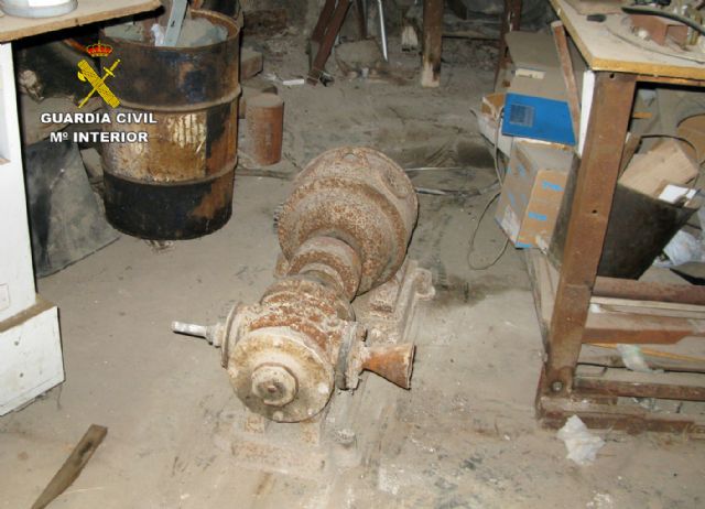 La Guardia Civil detiene in fraganti a tres personas mientras cometían un robo en una finca