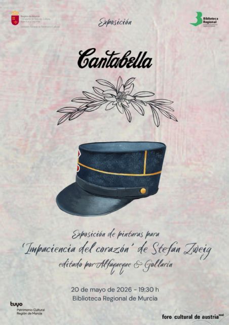 Carmen Cantabella expone en la Biblioteca Regional las ilustraciones de 'Impaciencia del corazón', de Stefan Zweig