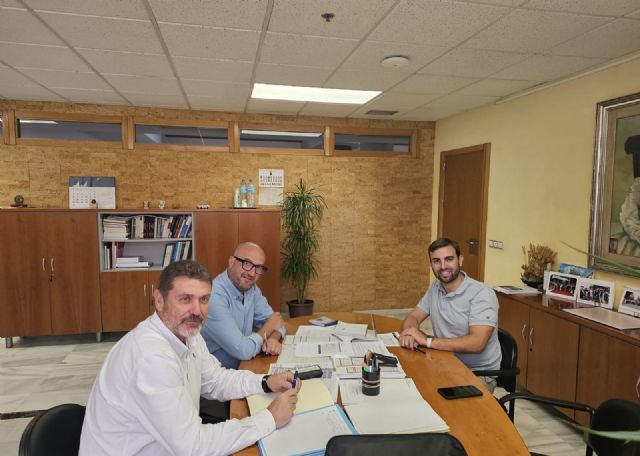 Ayuntamiento y Real Murcia trabajan de la mano para mejorar los accesos y conexiones a Nueva Condomina