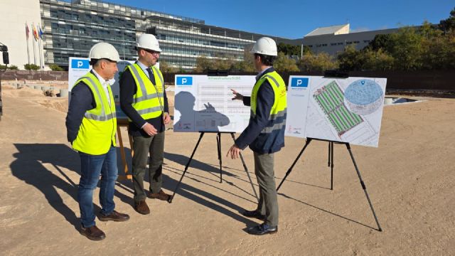 El ´sistema antiinundaciones´ del aparcamiento disuasorio de Hacienda permitirá almacenar y laminar hasta 1,4 millones de litros de agua