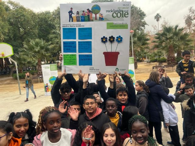 180 alumnos de 7 colegios del municipio celebran el día Internacional contra el Cambio Climático