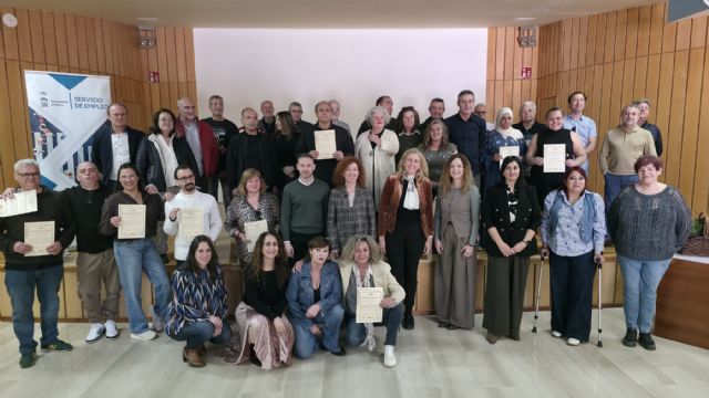 Un programa del SEF forma en Murcia a 35 personas desempleadas en especialidades vinculadas al sector de la construcción