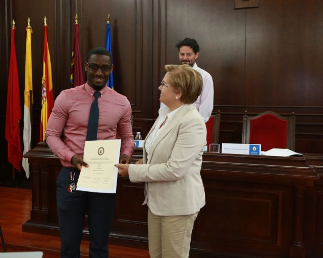Acto de entrega de premios del II Concurso de Fotografía 'Soy Internacional en UCAM'