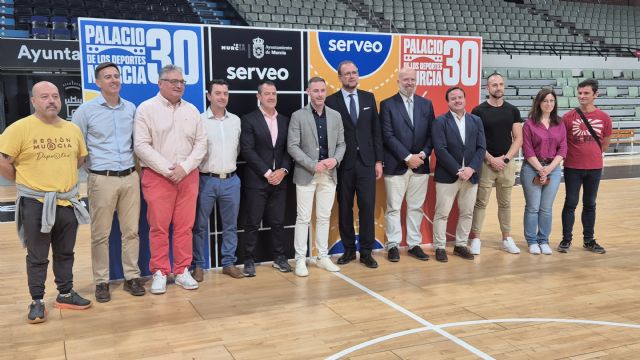 El Ayuntamiento de Murcia celebra los 30 años de un Palacio de los Deportes modernizado
