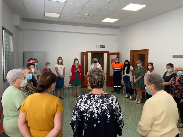 El Servicio de Teleasistencia retoma los talleres de envejecimiento activo con los usuarios de forma presencial