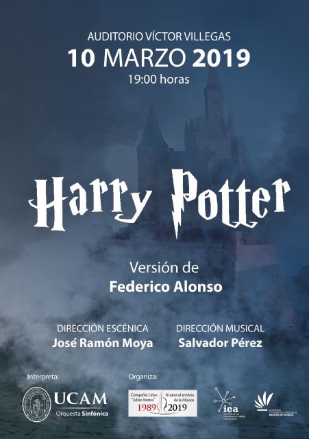 La Orquesta Sinfónica de la UCAM versionará junto a Federico Alonso la banda sonora de Harry Potter