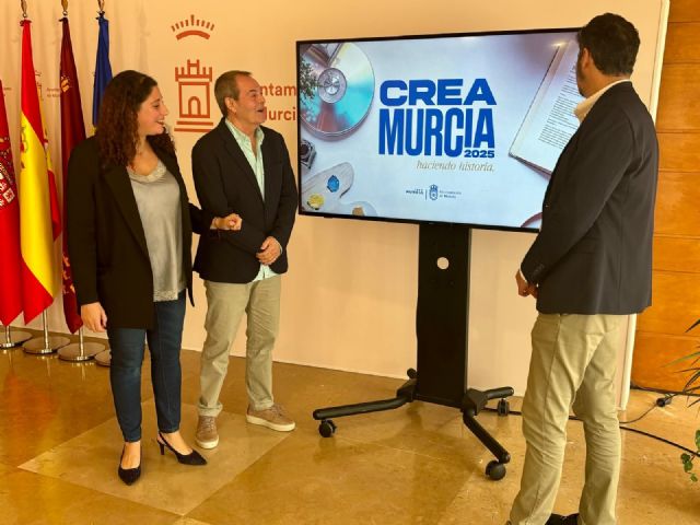 La XXXIII Edición del Certamen CreaMurcia 2025 abre su inscripción para impulsar el talento emergente en 13 disciplinas bajo la campaña ´Haciendo historia´