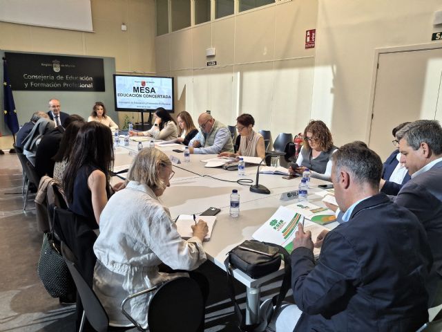 La Mesa de la Ense&ntilde;anza Concertada alcanza un acuerdo para garantizar el número de aulas y el empleo docente