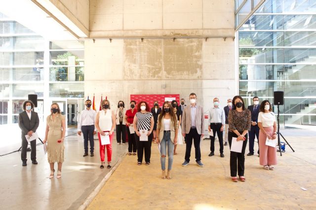 Toma de posesión de personal funcionario de la Universidad de Murcia