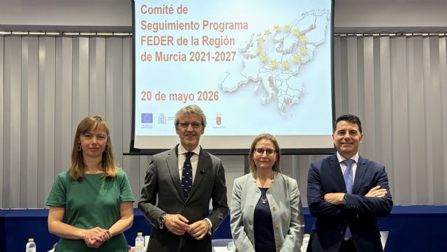 El programa Feder 21-27 supera ya los 230 millones de euros movilizados en la Región de Murcia
