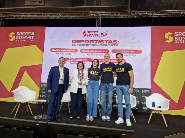 En la pista y en el aula: la UCAM comparte su experiencia formativa en Sports Summit Madrid 2025