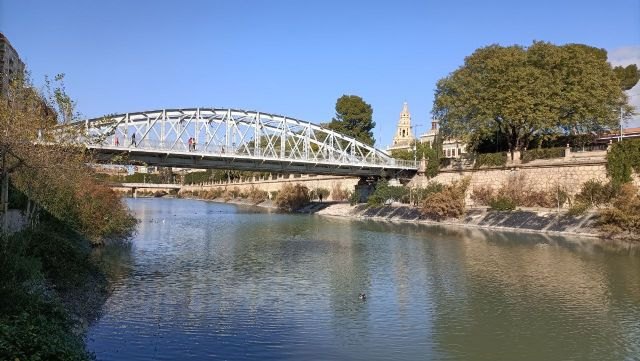 La Comunidad declara Bien de Interés Cultural el Puente Nuevo o de Hierro de Murcia