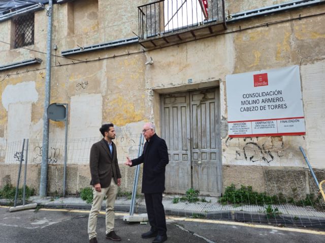 El Ayuntamiento impulsa la rehabilitación integral del Molino Armero tras el inicio del expediente para su declaración como BIC
