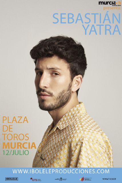 Murcia ON Festival presenta a Sebastián Yatra