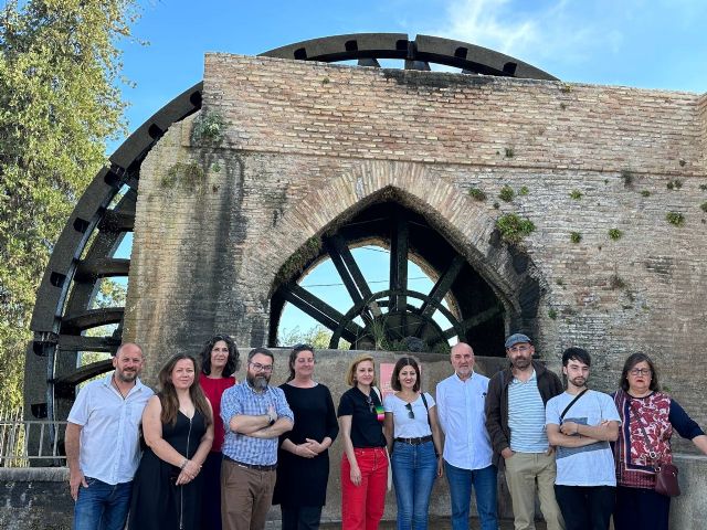 Sira Rego reivindica la protección de la Huerta de Murcia y las acequias como patrimonio cultural de los murcianos y murcianas