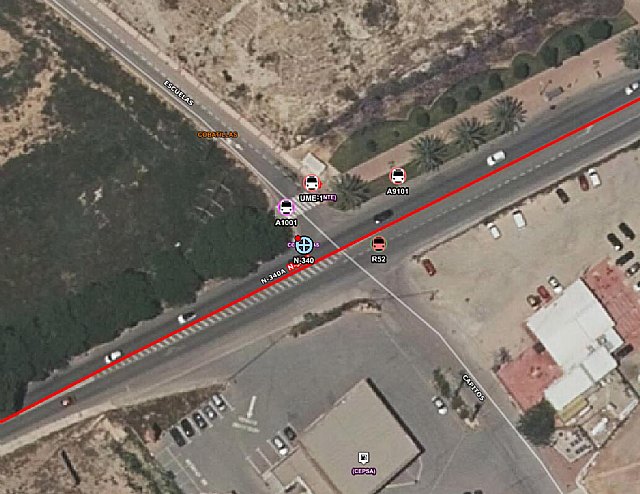 7 personas heridas en un accidente de tráfico en Cobatillas