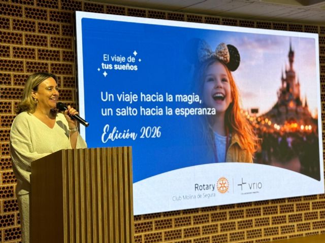 Treinta menores en situación de vulnerabilidad viajarán a Disneyland con el proyecto solidario 'El viaje de tus sue&ntilde;os', de Rotary Club Molina de Segura