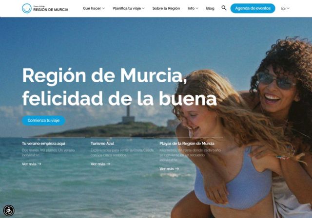 La web de Turismo de la Región supera los 2,3 millones de páginas vistas y consolida su papel como canal de planificación y reserva
