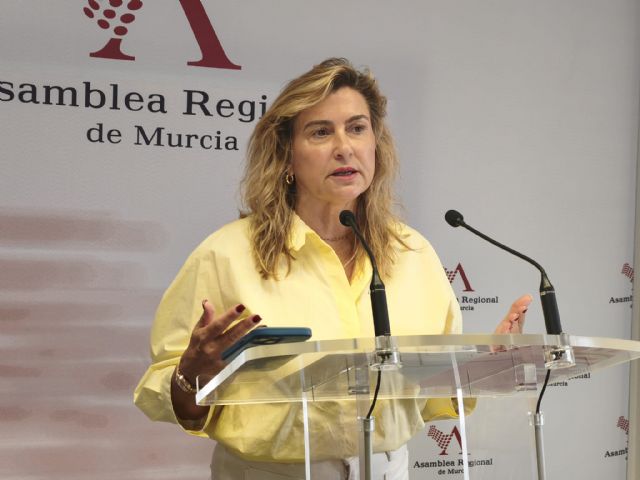 Carmina Fernández: 'Que no se preocupe el PP, Lucas comparecerá en la Asamblea en mayo como presidente de la Región de Murcia'