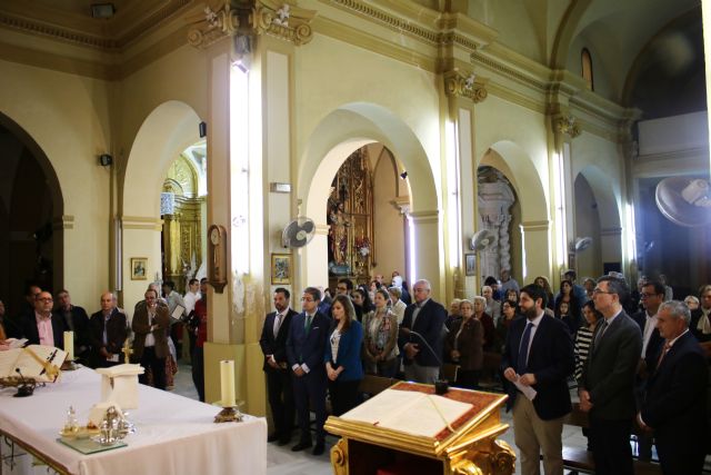 López Miras asiste al III Encuentro de Auroros 'Nuestra Señora del Rosario'