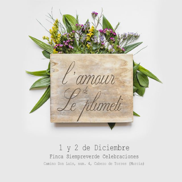 Las mejores firmas del sector nupcial en Murcia, estarán en L´amour de Le Plumeti