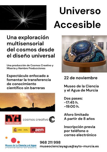 ´Universo Accesible´ acerca el cosmos a todos los públicos en el Museo de la Ciencia y el Agua