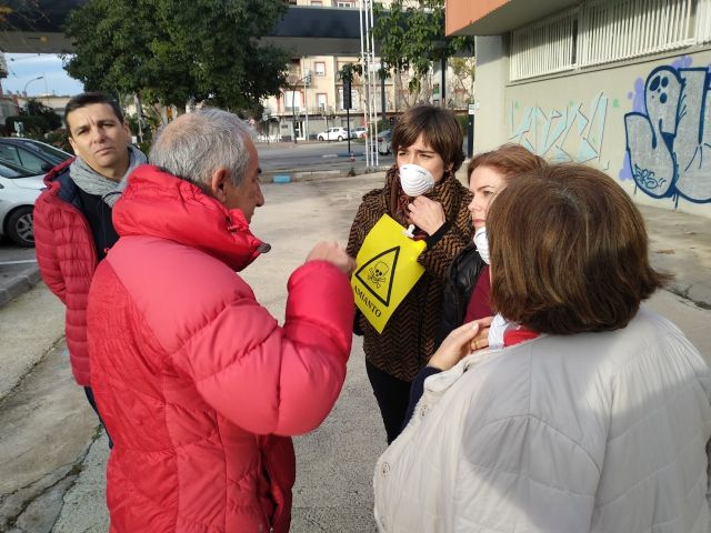 El PSOE exige al alcalde una solución al problema del amianto en edificios públicos de titularidad municipal como el de Servicios Sociales