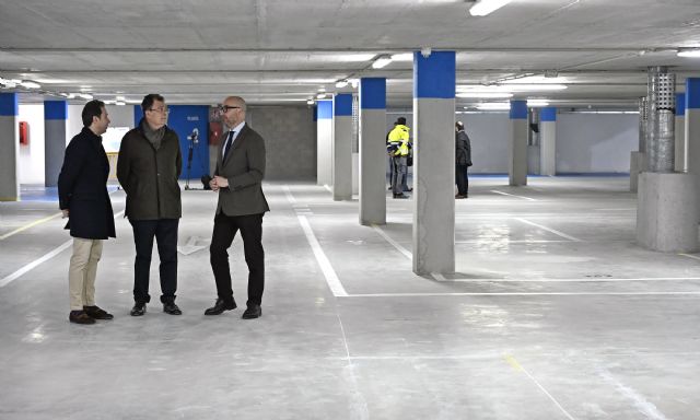 Las obras del aparcamiento de Abenarabi afrontan su recta final