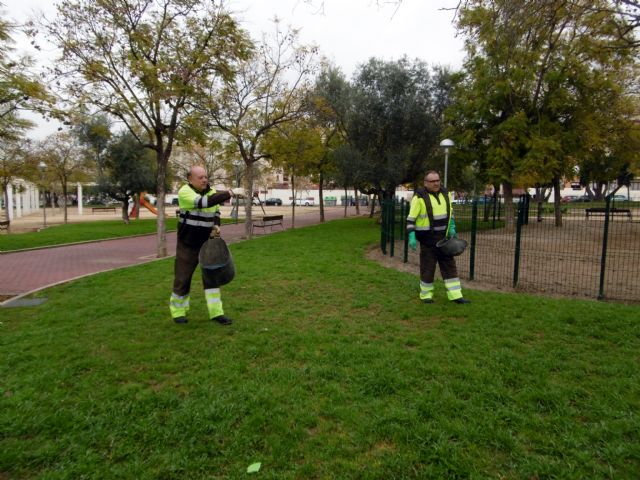 Está previsto segar y abonar este verano el equivalente a 1.250 campos de fútbol
