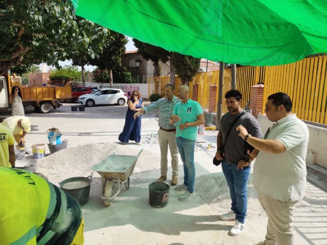 El CEIP Francisco Sánchez Matas de Aljucer contará con una renovada rampa de acceso para garantizar la accesibilidad