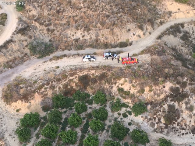Rescatan a un senderista en la sierra del Bojal