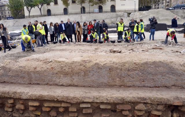 Los arqueólogos toman San Esteban e inician las excavaciones en abierto