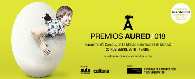 La UMU entrega los Premios Aured 2018 a los mejores trabajos audiovisuales de sus estudiantes