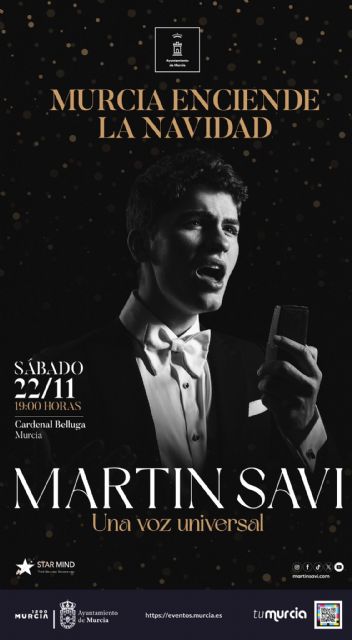 Murcia enciende esta noche la Navidad con un espectáculo único