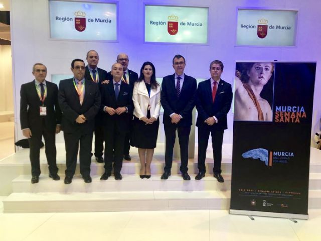 Murcia presume en FITUR de los seis siglos de historia de su Semana Santa y espera superar el 97% de ocupación hotelera