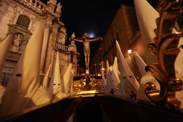 La UCAM participó en la procesión del Cristo de la Salud de Martes Santo