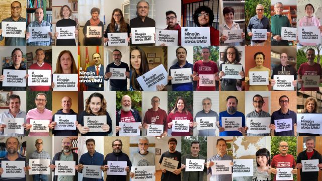 La Universidad de Murcia lanza una campaña para que ningún alumno abandone sus estudios por el COVID-19