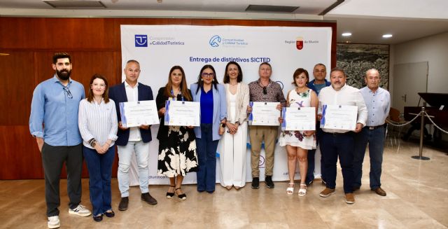 Nuevas distinciones SICTED para impulsar la calidad turística en Cieza