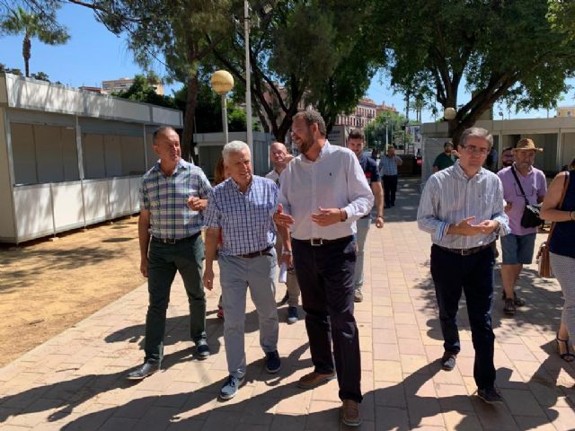 El Jardín Malecón se engalana para la Feria de Septiembre